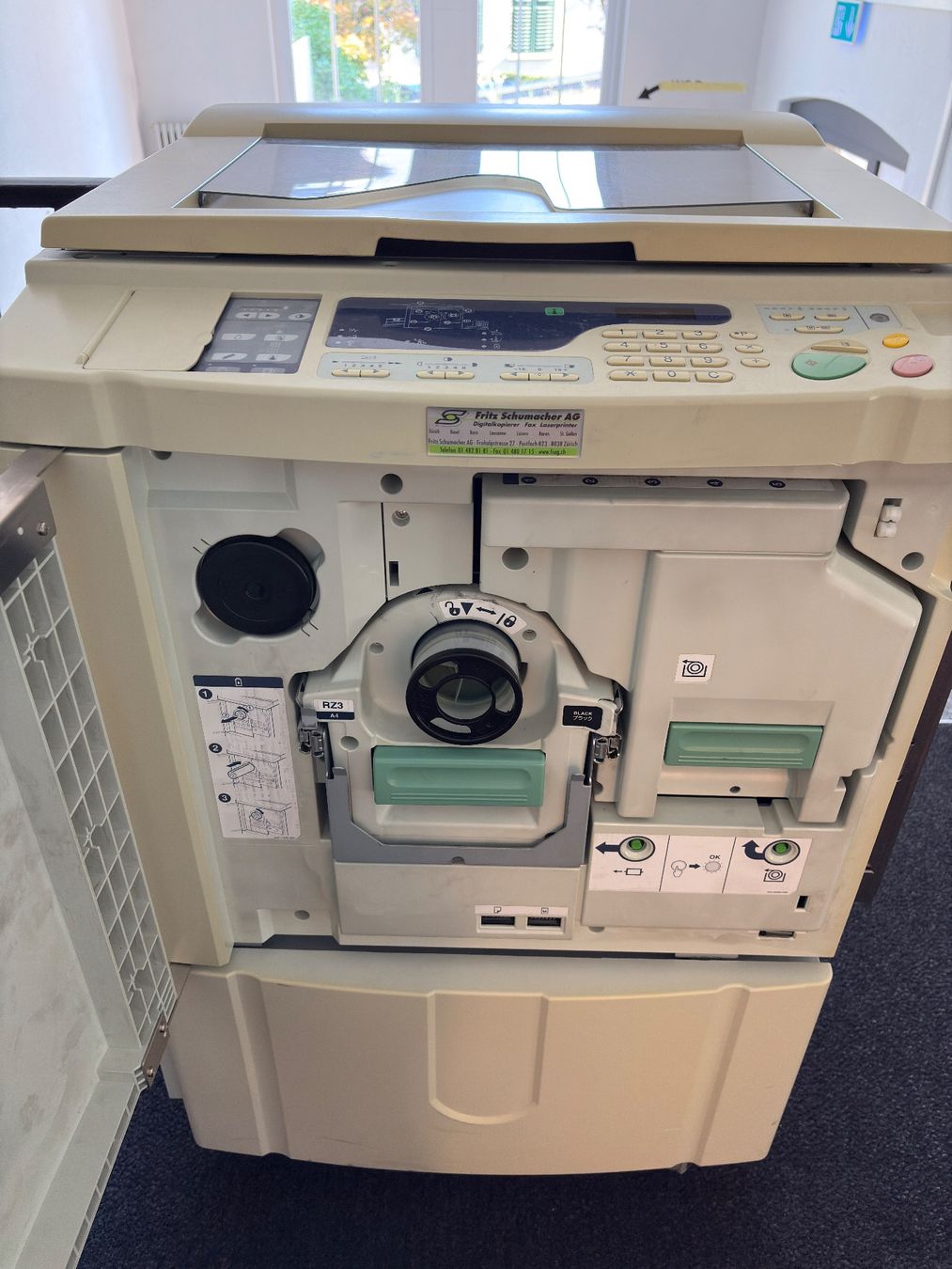 Imprimantes: alter Risodrucker RISO RZ 300 EP – D'occasion à Rütihof par asc1997 3