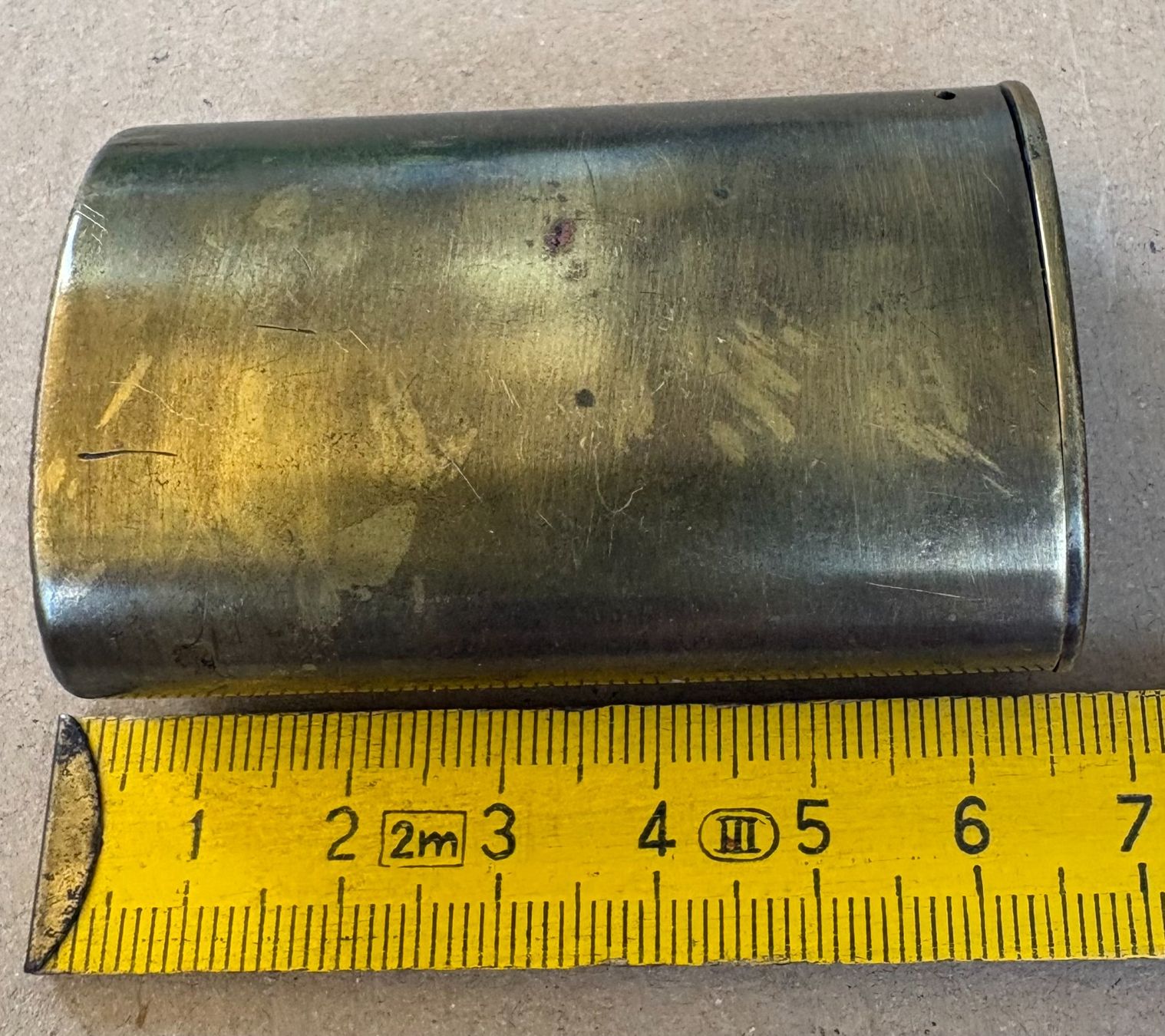 Feuerzeuge: VINTAGE ZÜNDHOLZ BOX AUS MESSING – Gebraucht aus Ostermundigen von crazy-horse-1840 6