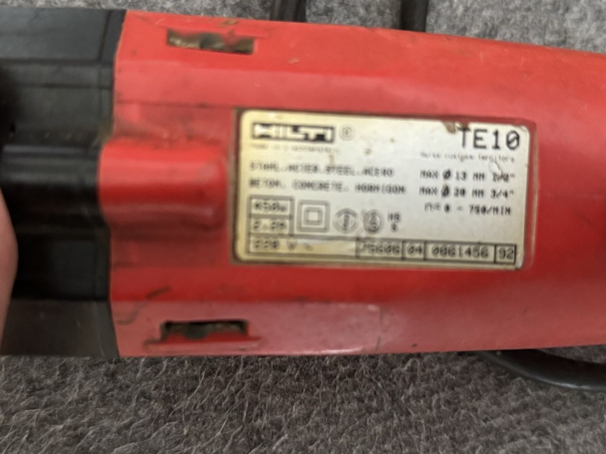 Hilti Trapani: Hilti Te10 Bohrmaschine – Usato da Zunzgen venduto da milesdavis76 3