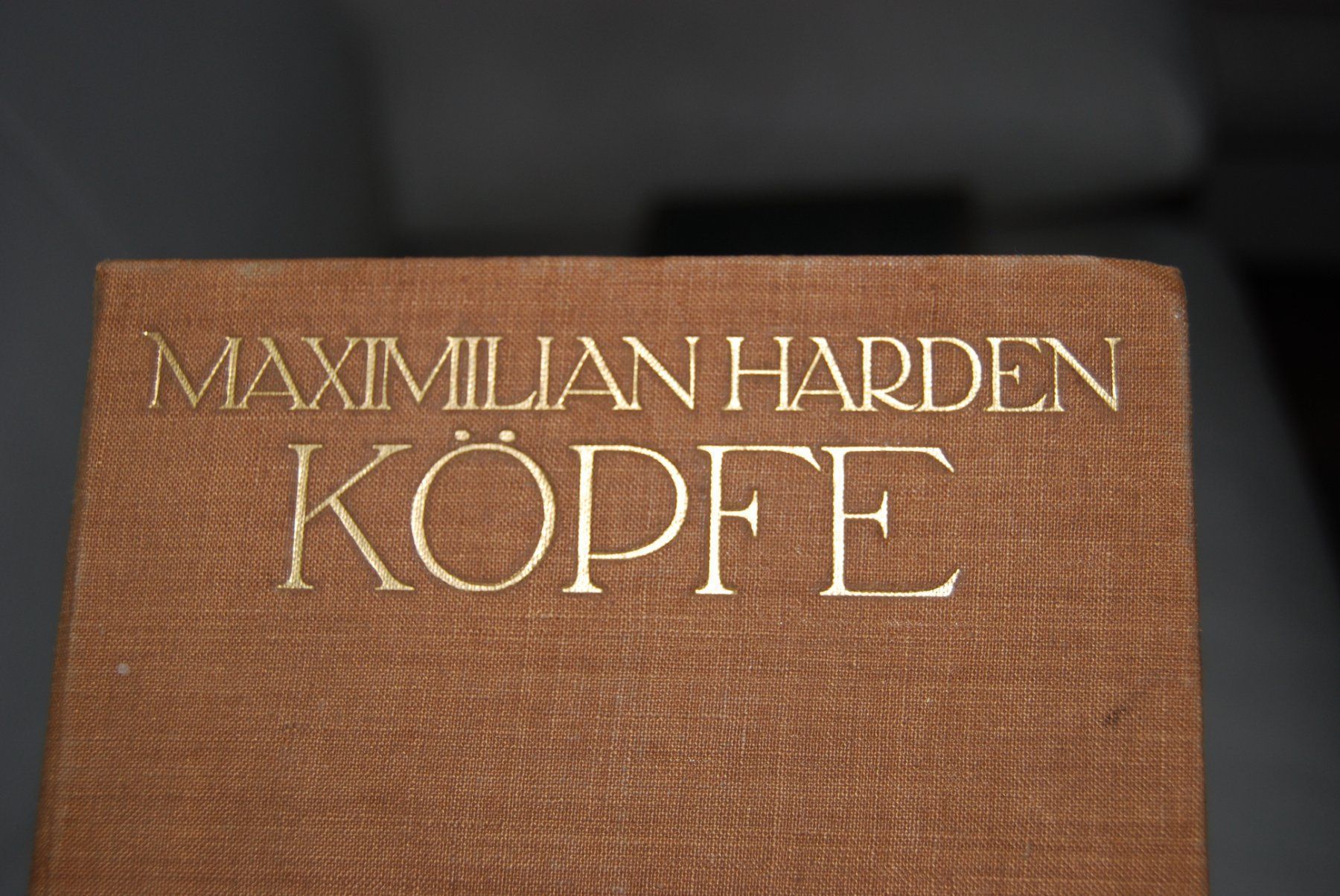 Libri: Maximilian Harden - Köpfe von 1910 – Usato da Kloten venduto da WMG