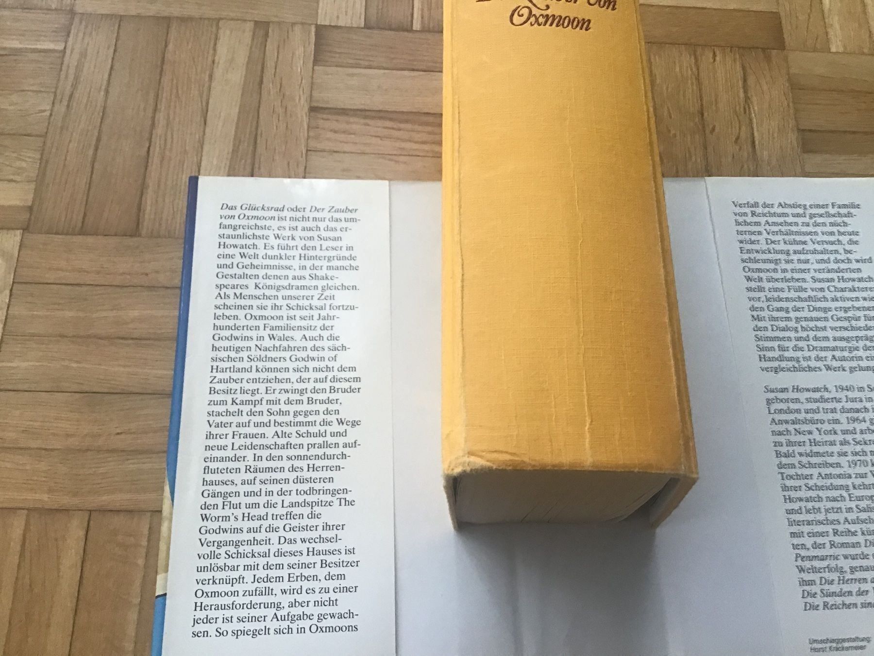 Libri: Susan Howatch - Das Glücksrad oder Der Zauber von Oxmoon – Usato da Emmenbrücke venduto da Hathor123 4