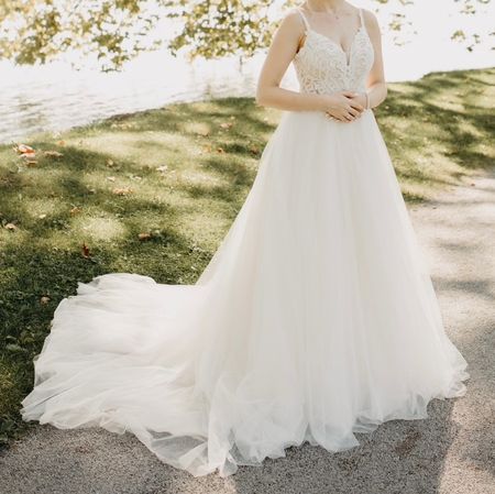 Hochzeitskleid/Brautkleid von Stella York – Grösse XS/S