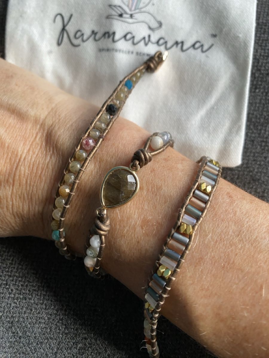 Bracciali & Braccialetti: Karmavana wrap Bracelet  – Nuovo (secondo la descrizione) da Gurmels venduto da ste_8qb5