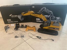 Amewi RC Bagger Vollmetall 1:14