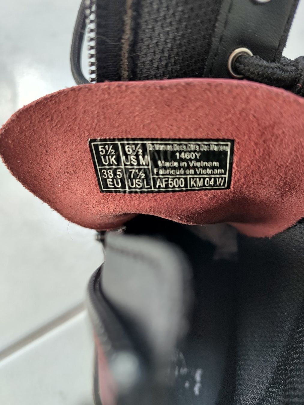 Dr. Martens Damenschuhe: Dr. Martens Boots Gr. 38,5 rot – Gebraucht aus Arbon von Franca1979 4