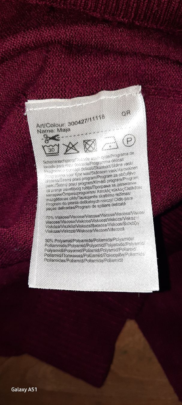 Maglioni & Felpe: ***STREET ONE*** Feinstrickpullover rot Gr 42 – Usato da Wädenswil venduto da H2H_Secondhandshop 5