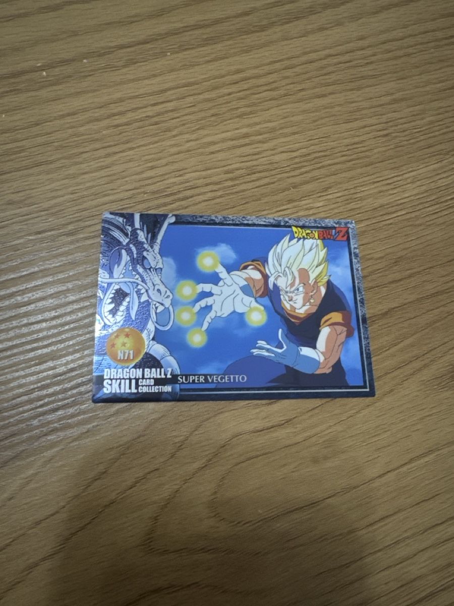 Bandai Carte collezionabili: Carte Dragon Ball Z Skill Collection Vegetto N71 – Usato da geneve venduto da Besko87