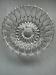 Schale aus Kristallglas, Ø 16 cm