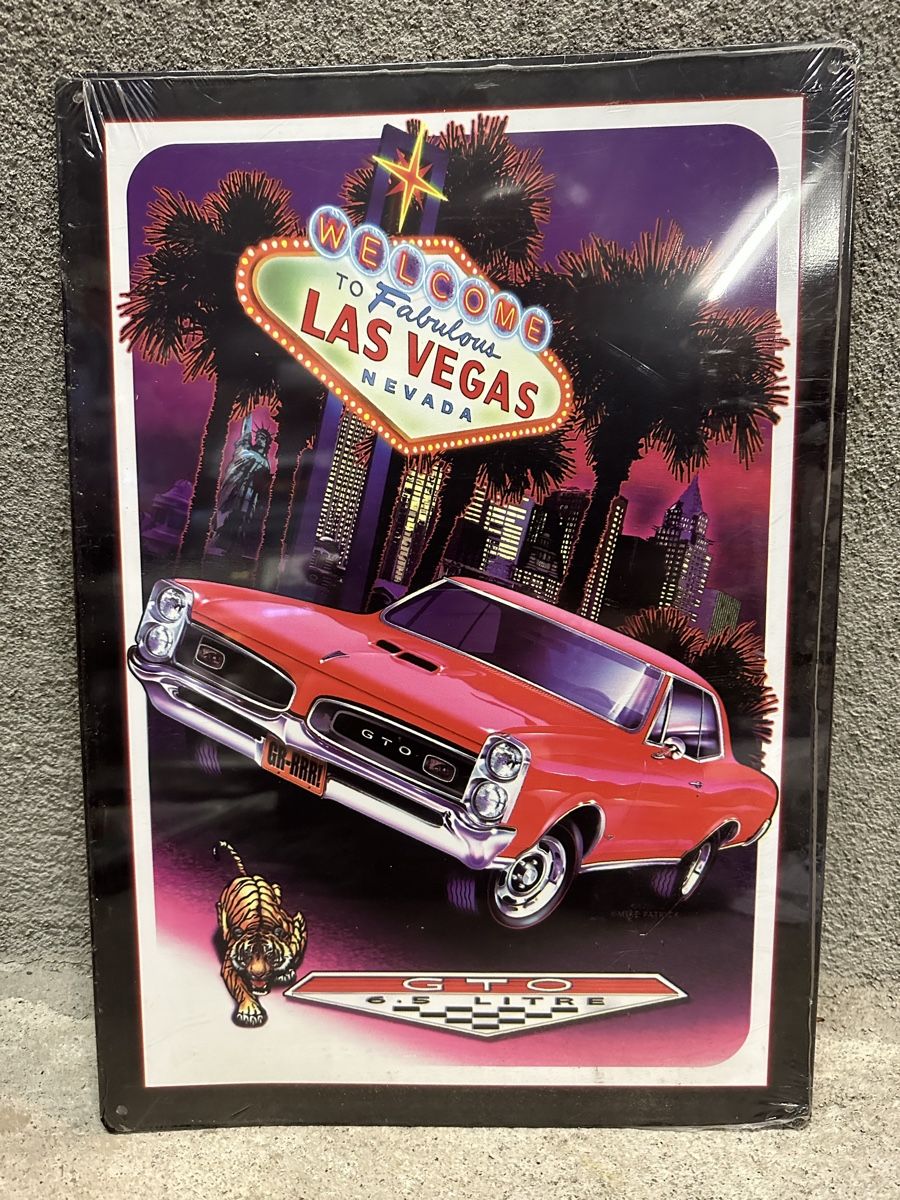Insegne: Pontiac gto las Vegas Oldtimer Classic  – Nuovo (secondo la descrizione) da Reinach AG venduto da rares75