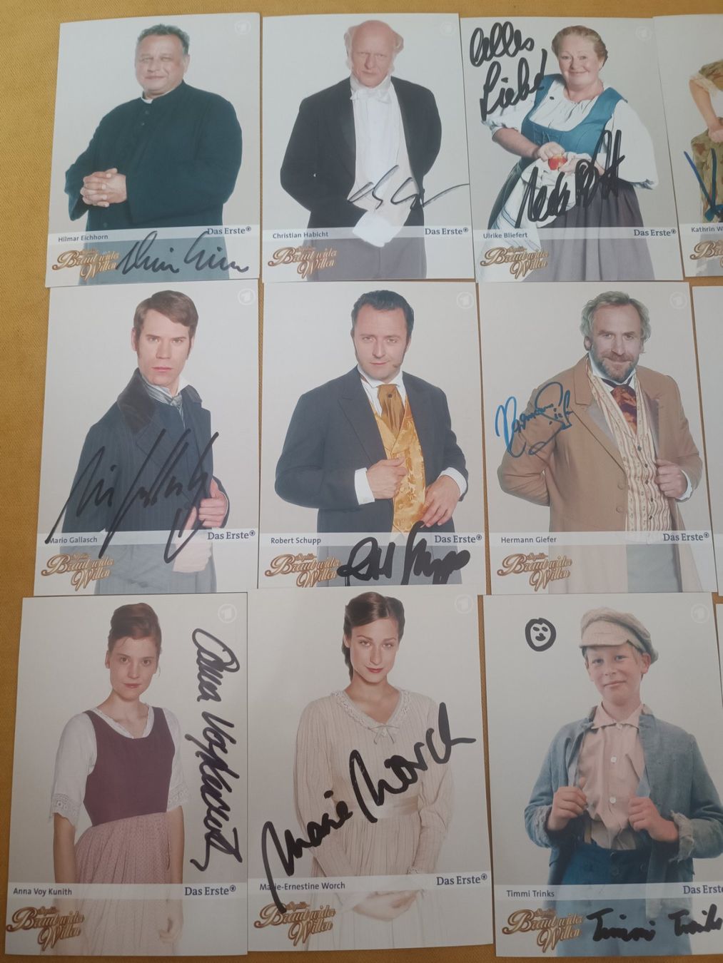 Autografi: Sophie, Braut wider Willen - 15x handsignierte – Usato da Menziken venduto da Artographs 1