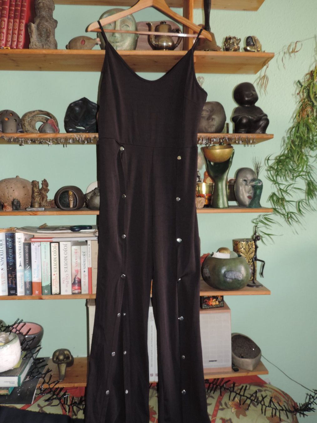 Jumpsuits: combi noir à boutons – D'occasion à Genève par Axelle333 3