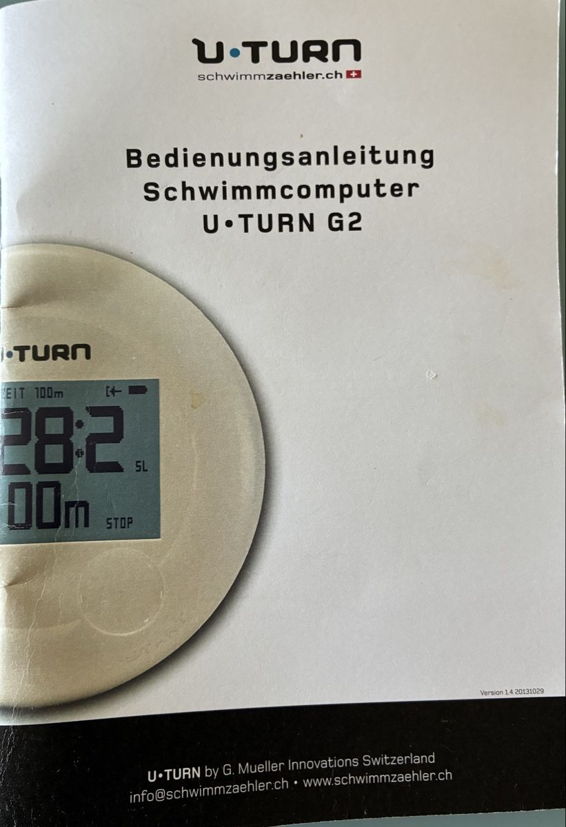 Messen: Schwimmcomputer U-Turn G2 – Gebraucht aus Adligenswil von kur_y9jw 1