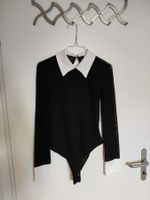 Eleganter Mesh-Bodysuit, Gr. M