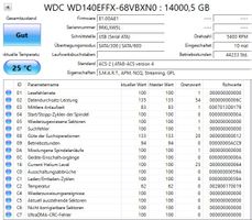 WD Red 14TB NAS HDD | SMART gut | NAS / Backup / Archiv
