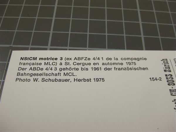 Ansichtskarten: AK Bahnhof St. Cergue mit Triebwagen – Neu (gemäss Beschreibung) aus Malters von Marosko 1