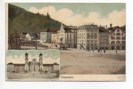 EINSIEDELN 2-Bild-AK