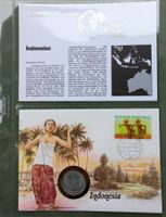 Münzbrief Indonesien 🇮🇩 1987