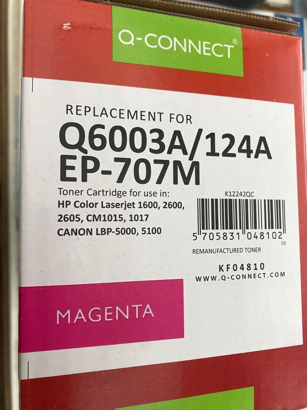Hewlett Packard Cartucce per stampanti & toner: Toner-Kassette magenta – Nuovo e nell'imballaggio originale da Küblis venduto da hypofacto 1