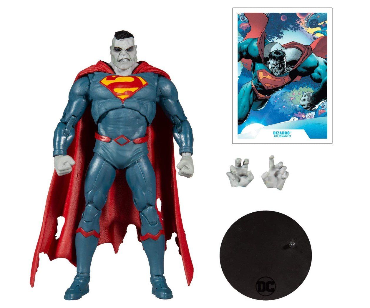 Statuette: McFarlane DC Multiverse Bizarro – Nuovo e nell'imballaggio originale da Männedorf venduto da Molum 6
