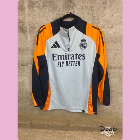 Haut d’entraînement Real Madrid Adidas junior 18 -176cm
