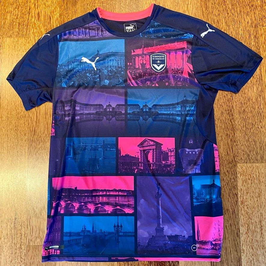 Puma Canottiere & Pantaloni: Girondins de Bordeaux third Shirt - Saison 2016/17 – Nuovo (secondo la descrizione) da Hermetschwil-Staffeln venduto da Beat131