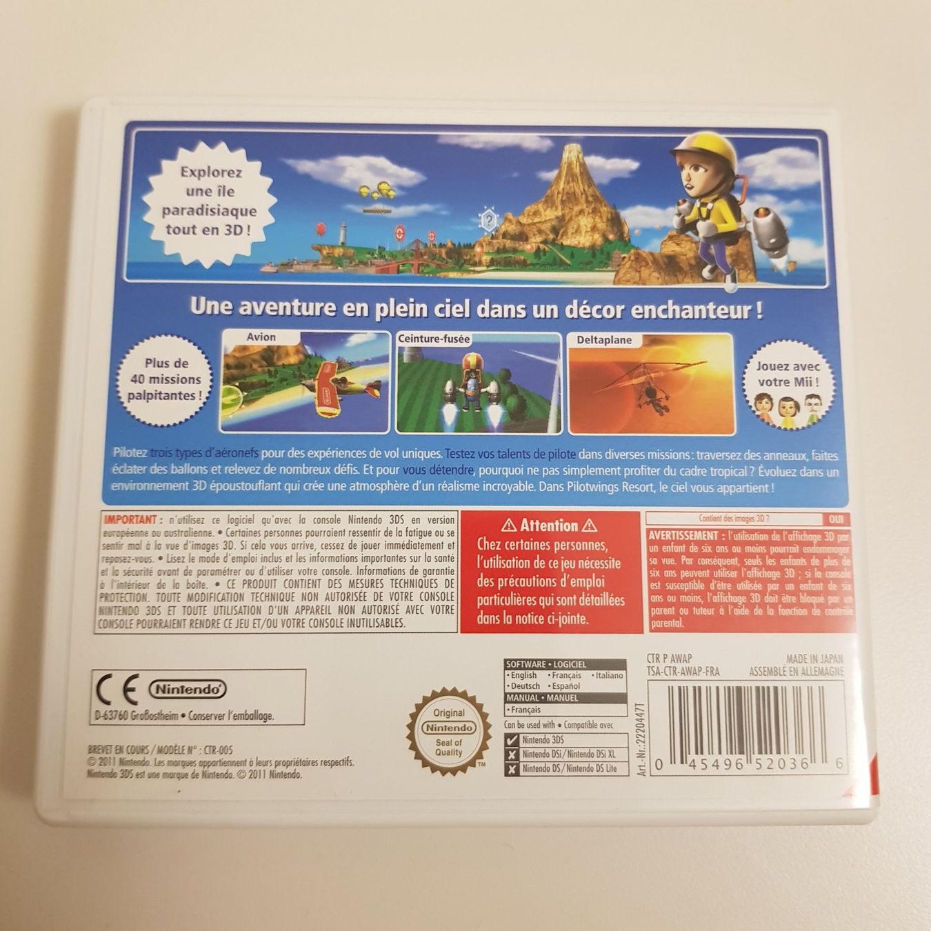 Nintendo Giochi: Pilotwings Resort /3DS – Usato da Münchenstein venduto da 2DGames 1