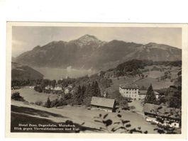 Hotel Pens Degenbalm, Morschach Vierwaldstättersee 1935