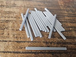 lego 60485 lot de 20 pièces Light Bluish Gray Technic, Axle