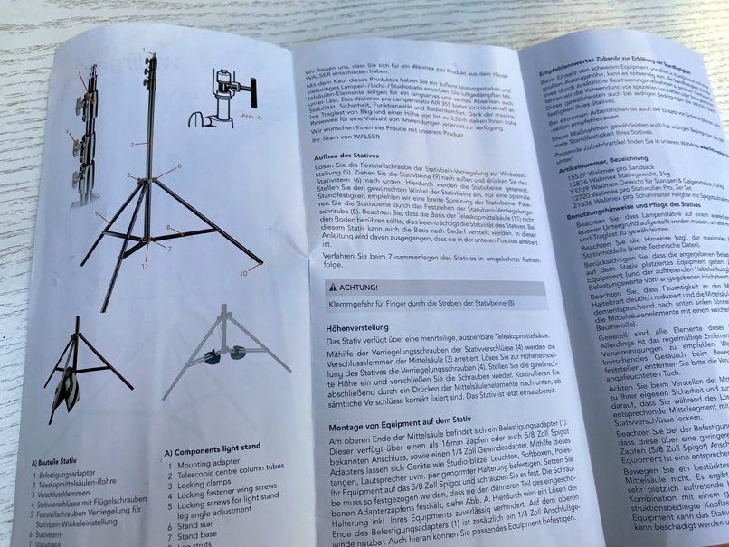 Stative & Stativköpfe: Trépied d'éclairage Walimex Pro Air 355 – Gebraucht aus Prangins von Timband 8