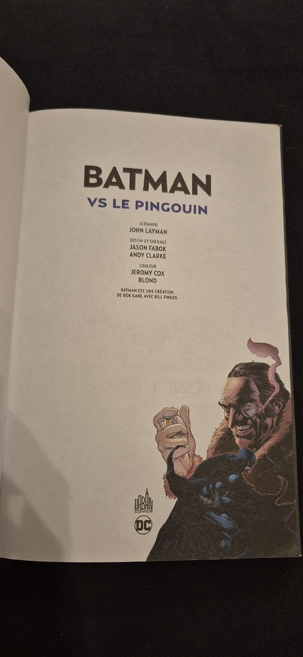 Comics: BATMAN VS LE PINGOUIN DC COMICS RÉCIT COMPLET BD FRANÇAIS – Gebraucht aus Grand-Lancy von luc111 3