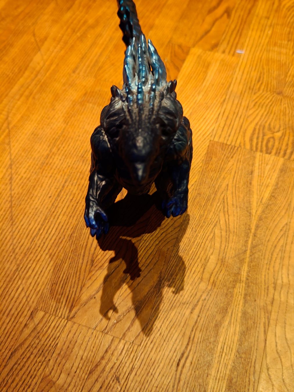 Spielzeuge: Godzilla Figure blue/black dark blue used – Gebraucht aus Flüelen von Dermudas