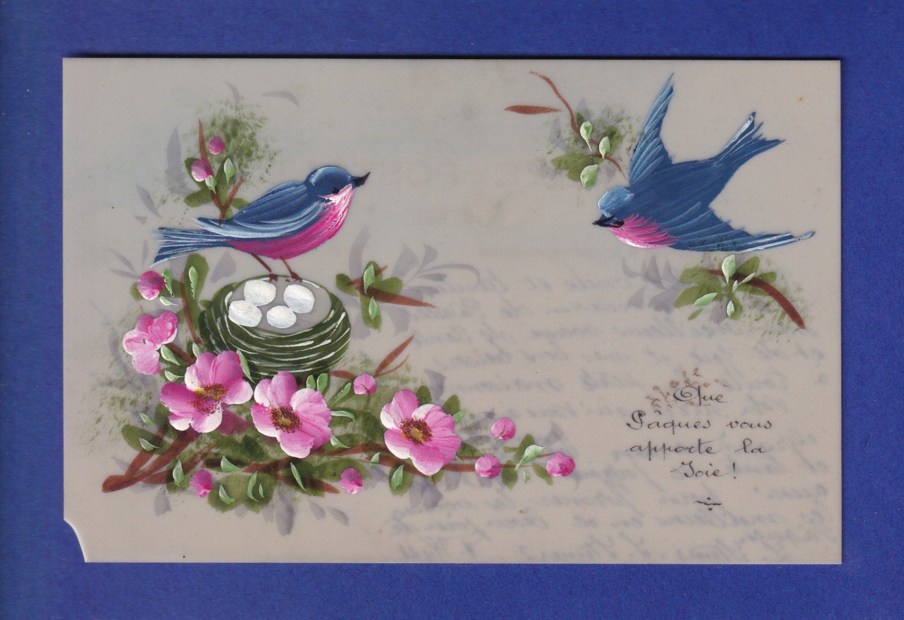 Ansichtskarten: OISEAU - Hirondelles – Gebraucht aus Pully von nicecards-shop