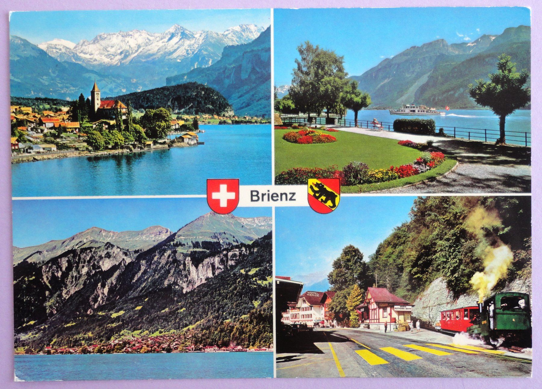 Cartoline postali: Brienz – Usato da Fétigny venduto da Billy2miny