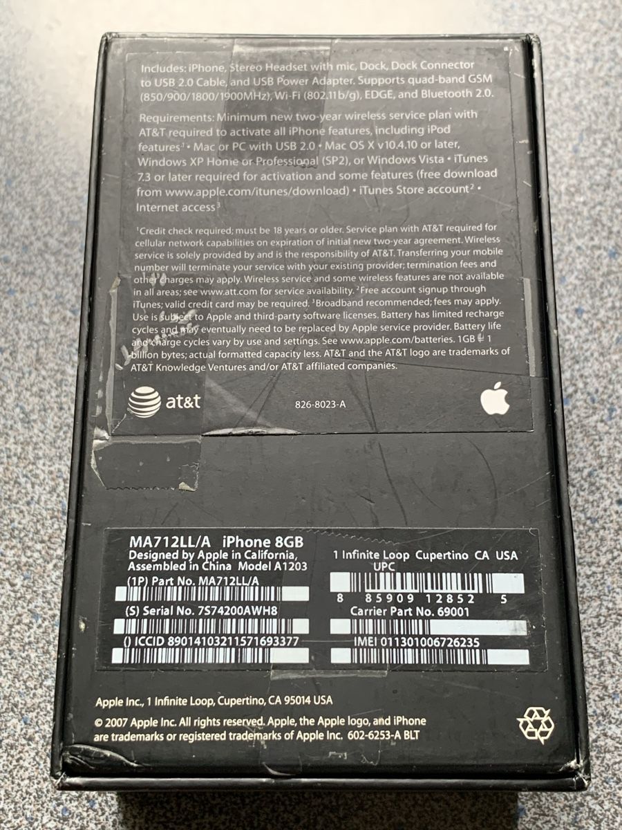 Apple Handys / Smartphones: Apple iPhone 3 Black 32GB – Gebraucht aus Wangen b. Olten von Finolino28 6