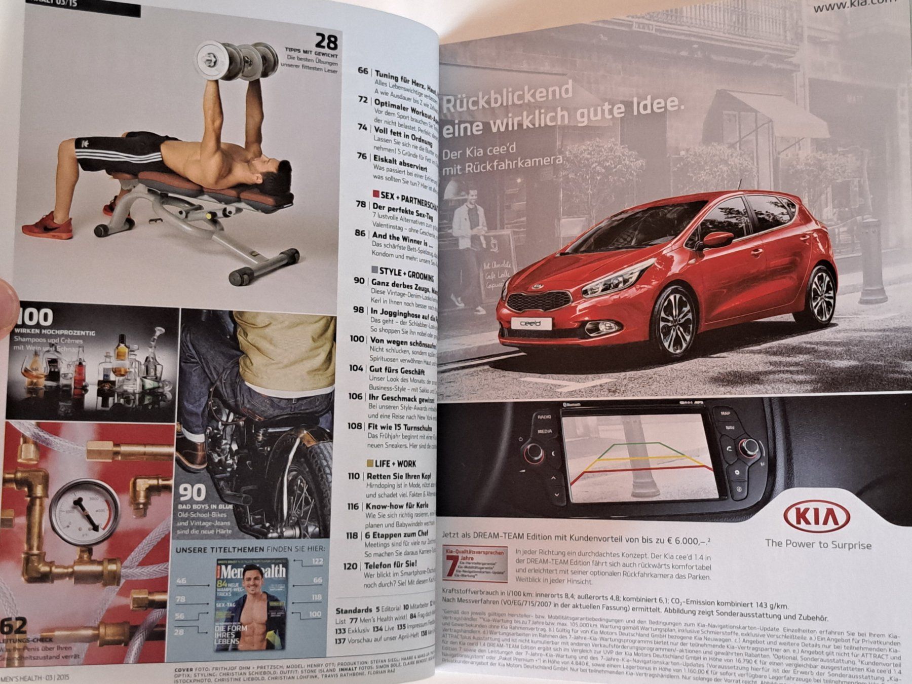Riviste & Magazine: MEN'S HEALTH - März 2015 – Usato da Wichtrach venduto da LuckyLuke69 3