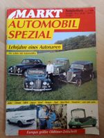 MARKT AUTOMOBIL SPEZIAL Sonderheft 7/1989 Mercedes 170