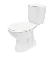 JUNGBORN Stand-WC NEGOS weiss senkrecht