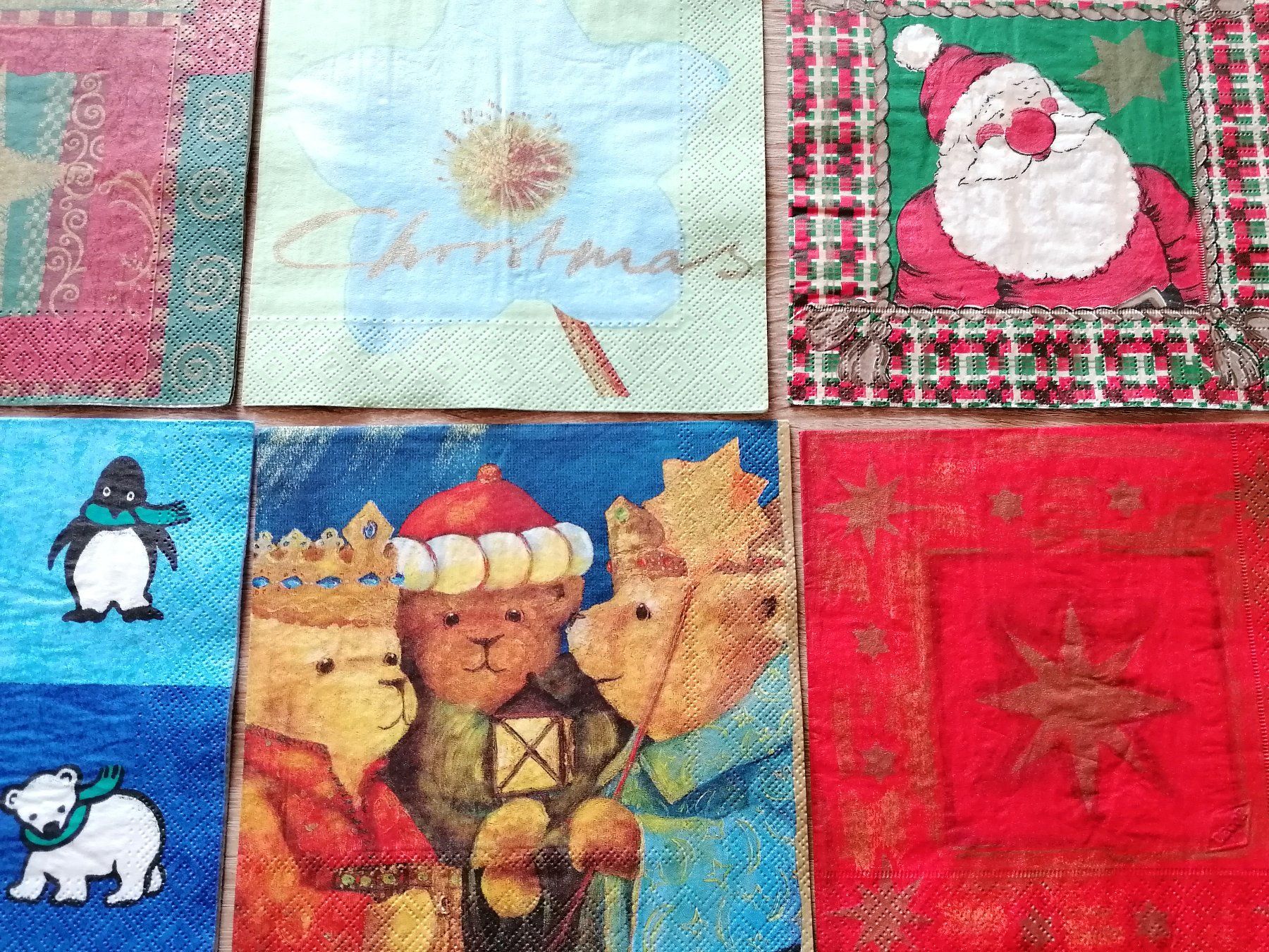 Tovaglioli: 20 Stk. Servietten Weihnachten / Set Nr. 2 – Nuovo (secondo la descrizione) da Zollikofen venduto da Blackie 3