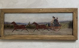 Charles Faulkner Öl, Platte signiert