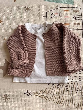 Set Cardigan und T-Shirt, Grösse 62