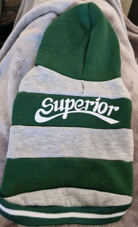 Winter Hundepullover Mit Kapuze - Warmer Fleecemantel Mit Reflektorstreifen