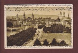 ZÜRICH - Utoquai - 1919