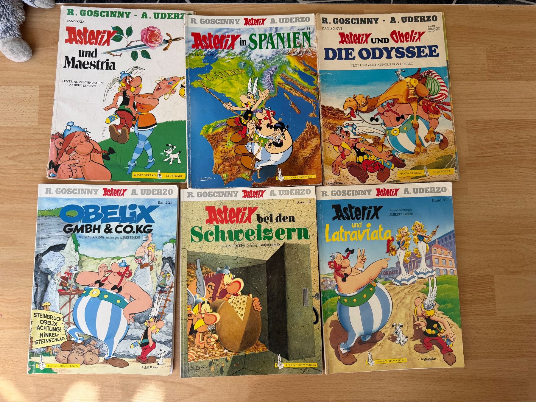Comics: 6 Asterix Comics – Gebraucht aus Edlibach von Kiwi610