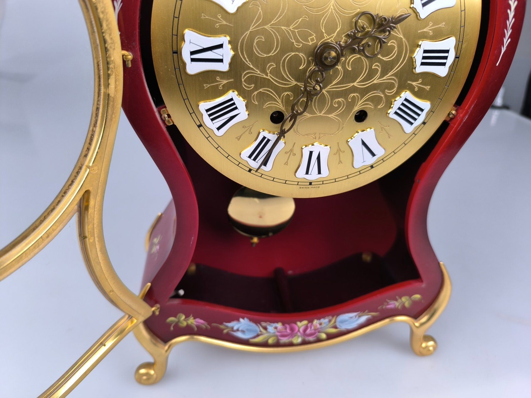 Orologi da terra & Orologi da parete: Originale Neuenburger Pendule der Schweizer Uhr – Usato da Rüti ZH venduto da Restwert_Rueti_ZH 6