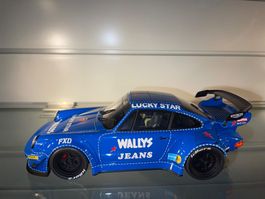 Exklusives Modellauto Porsche 911 mit RWB Body Kit GT Spirit