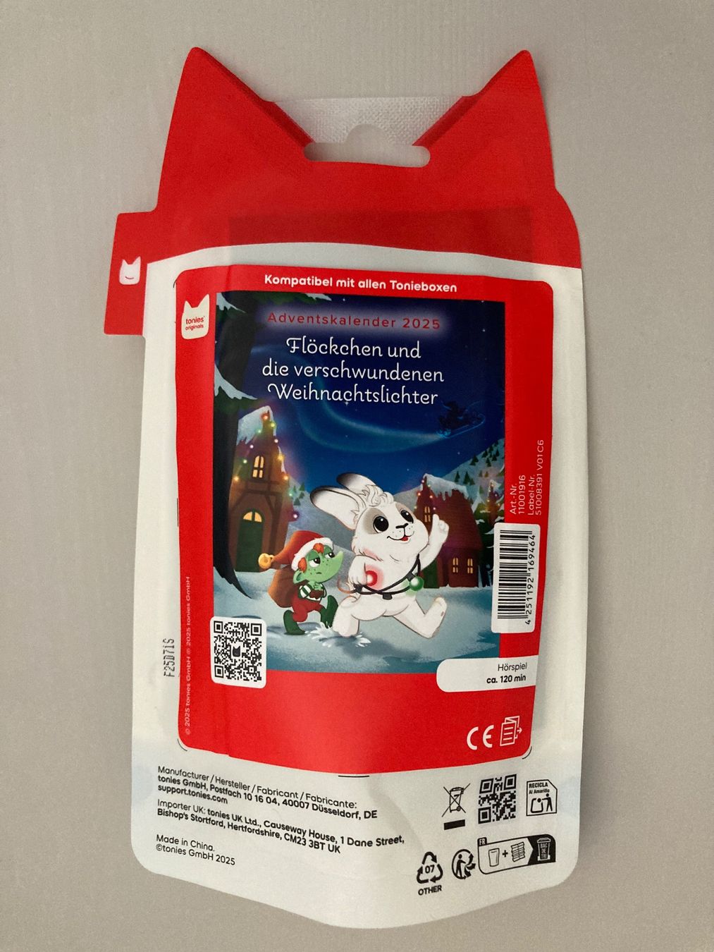 Tonie Flöckchen - Adventskalender 2025 (Neu und originalverpackt) in ...