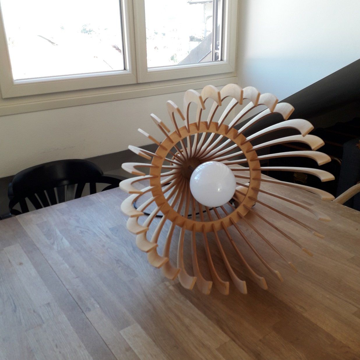 Lampadari & plafoniere: Lampadario di legno – Usato da Bellinzona venduto da fan_tc7f 2