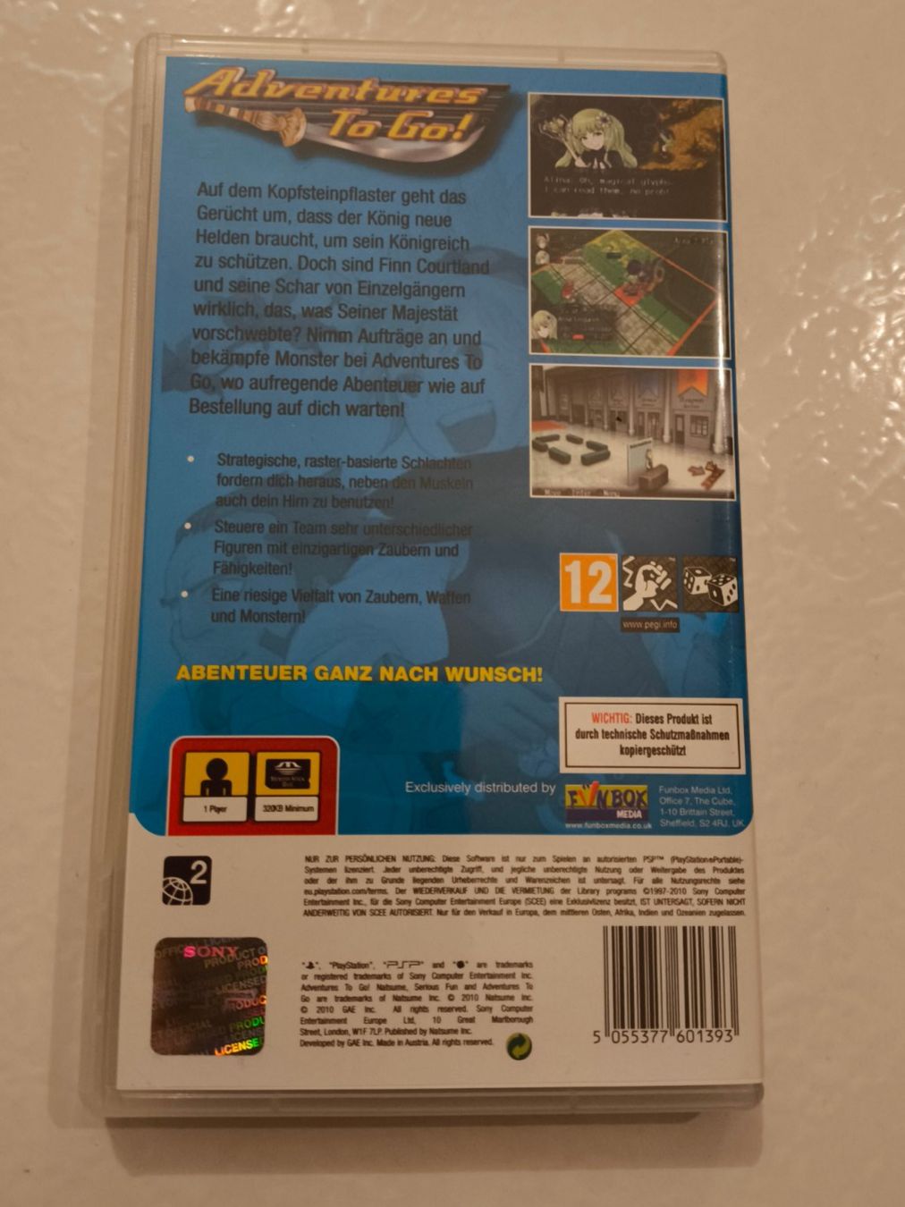 Nintendo Giochi: Adventures to go – Usato da Andwil SG venduto da 9AA 1
