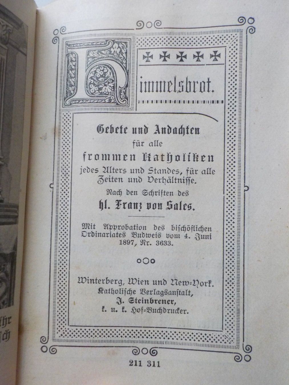 Libri: Andachtsbuch Bakelit 1897 – Usato da Mörschwil venduto da antiksalon 1