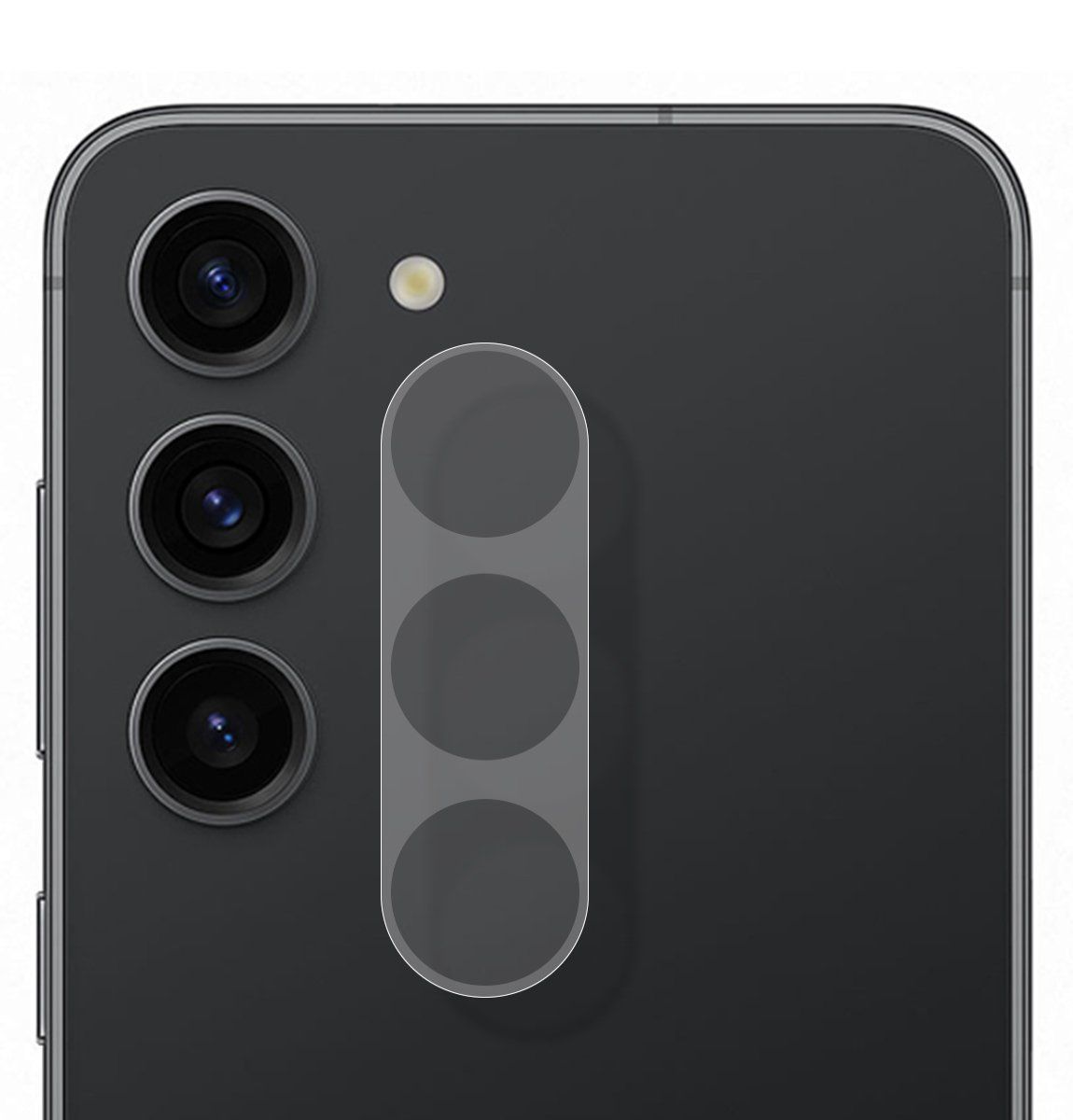 Bicchieri: Galaxy S23 Plus- Protecteur verre caméra haute qualité – Nuovo e nell'imballaggio originale da Morges venduto da DA-mobile 2